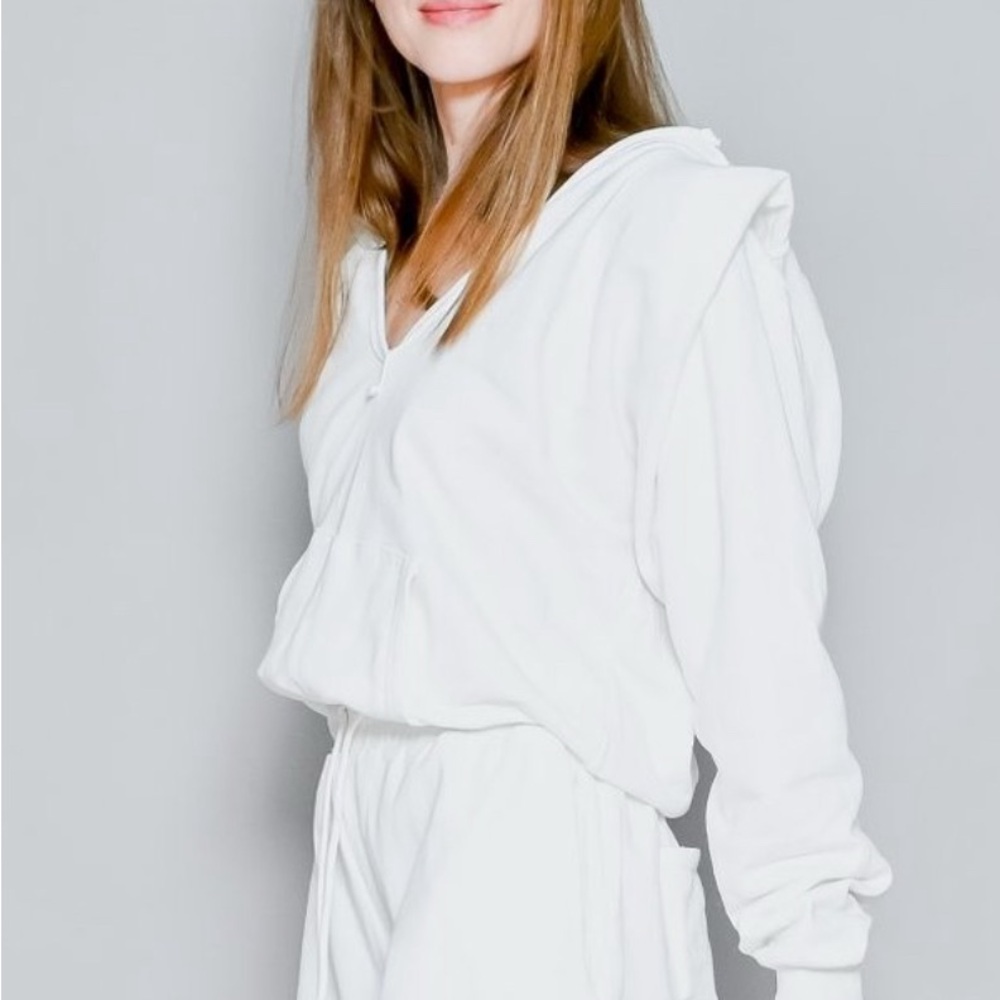 Free People White Jumpsuit